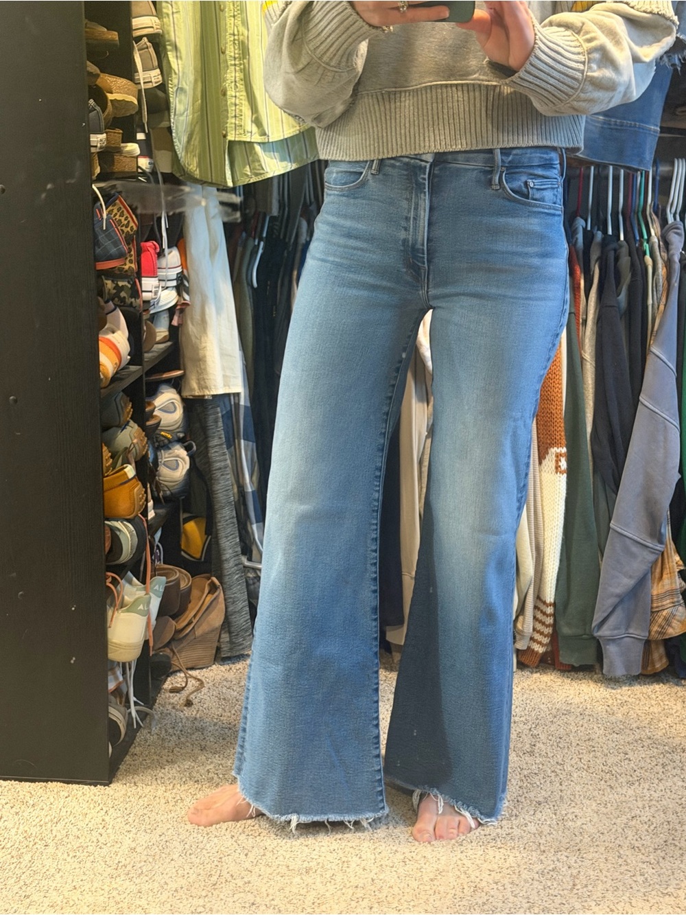 MOTHER The Roller Fray Size 27